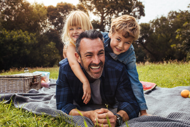 foster parent with foster child foster parent with foster child